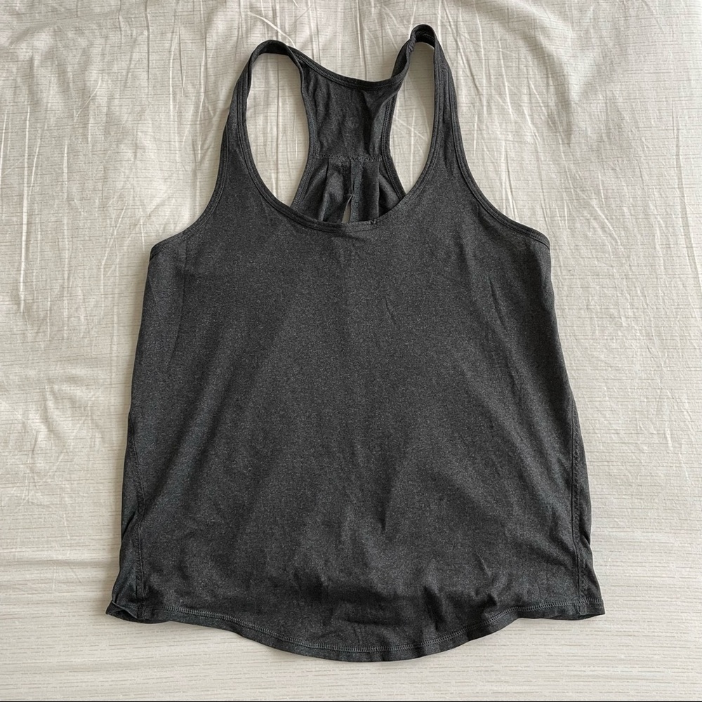 Lululemon tie back keyhole tank